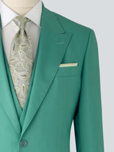 Load image into Gallery viewer, Aquamarine Merino Wool Three Piece Suit