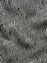 Load image into Gallery viewer, Black Herringbone Wool Dinner Suit