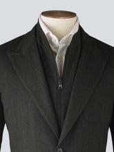 Load image into Gallery viewer, Forest Green Wool Jacket W/ Detachable Bib
