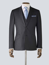 Load image into Gallery viewer, Charcoal Three Piece Tailored Suit
