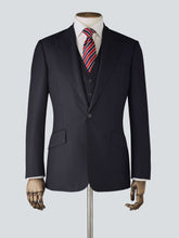 Load image into Gallery viewer, Midnight Blue Three Piece Suit
