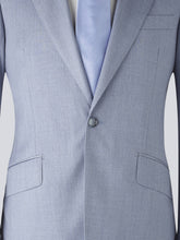 Load image into Gallery viewer, Powder Blue Three-Piece Wool Tailored Suit