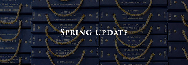 The Spring Collection: Zegna Cloths, Biella Fabrics & Bespoke Shirts