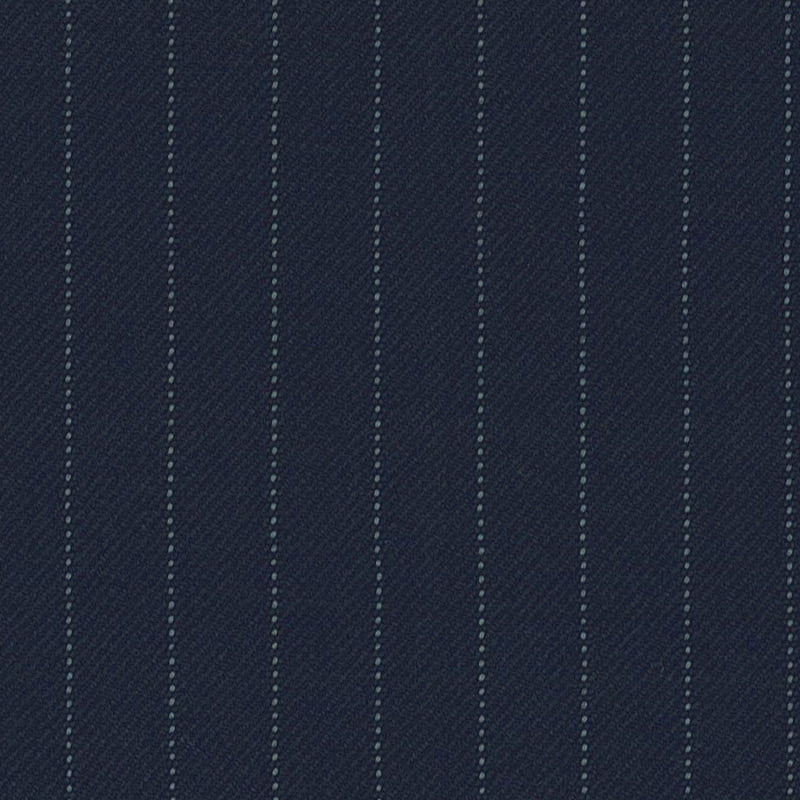 Navy Pin Stripe