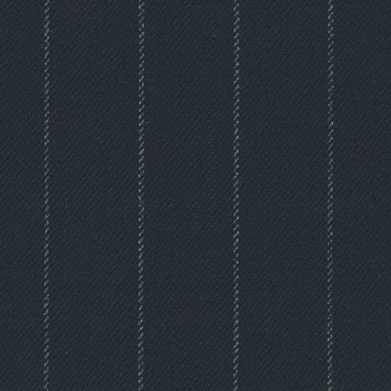 Navy Chalk Stripe