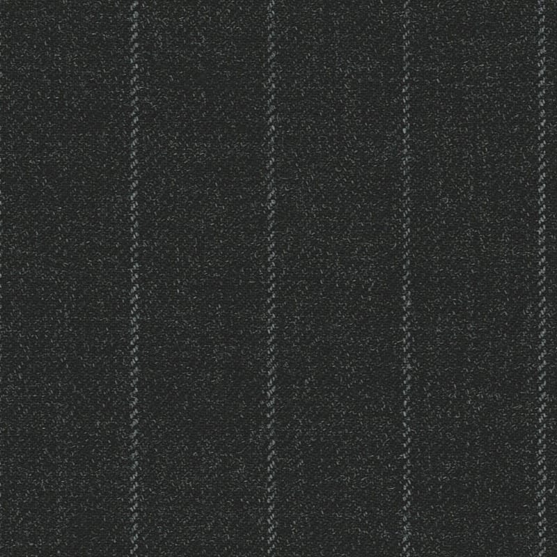 Dark Grey Chalk Stripe