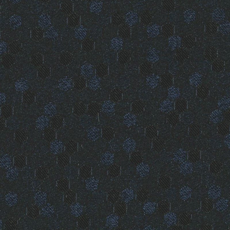 Navy Honeycomb Jacquard