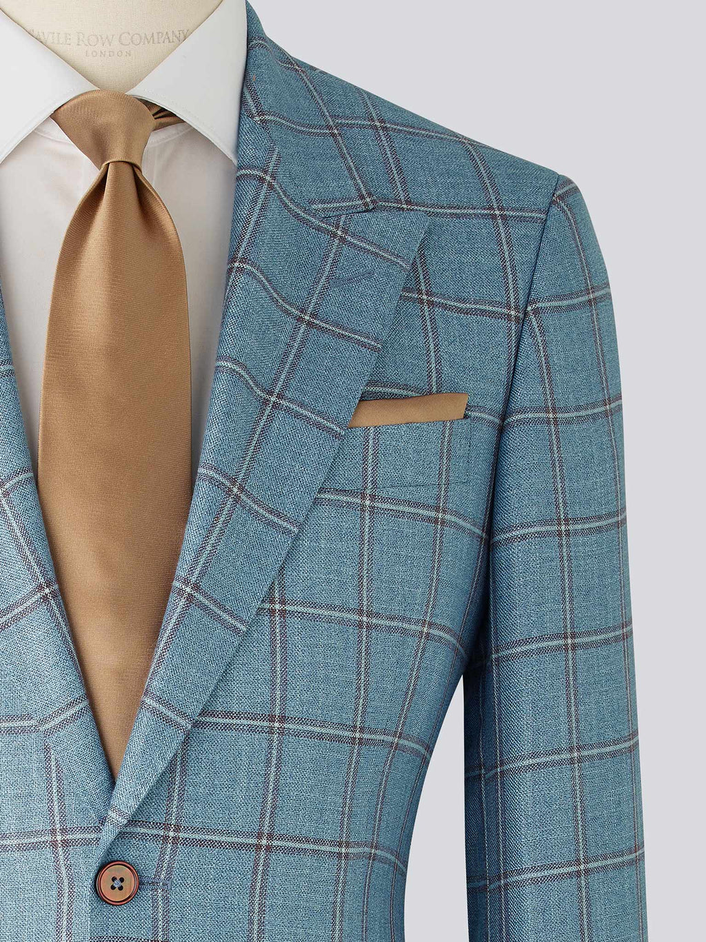 Blue Check Bamboo Jacket