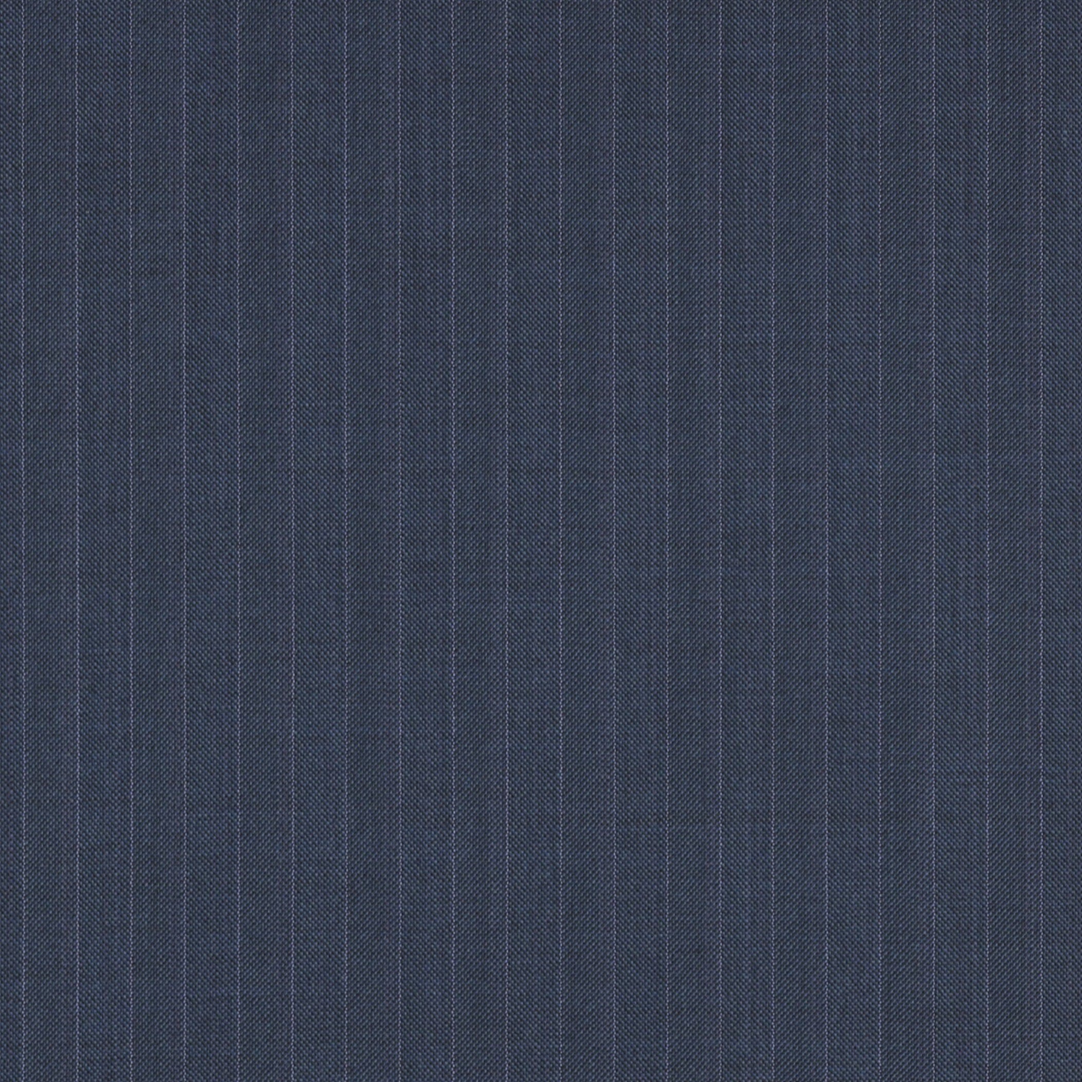 Navy blue fabric with white stripe