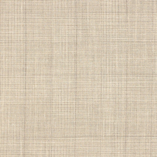 Beige Prince of Wales Check - Wool/Silk/Linen Fabric