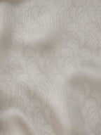 Silver Patterned Shawl Collar Jacket