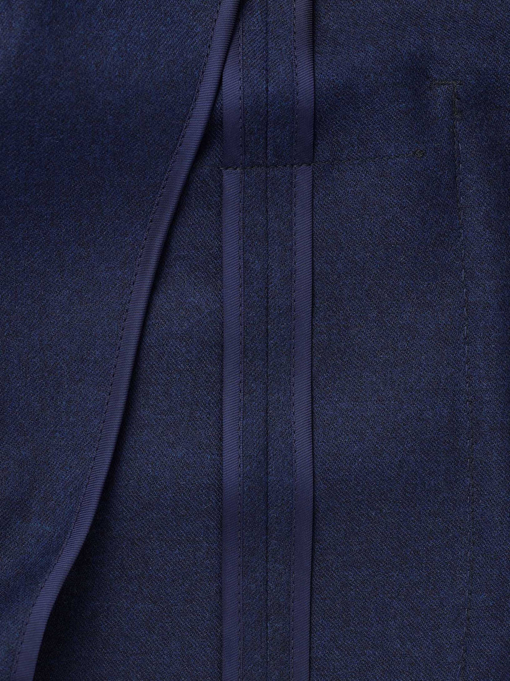 Blue Wool Jacket W/ Detachable Bib