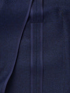 Blue Wool Jacket W/ Detachable Bib