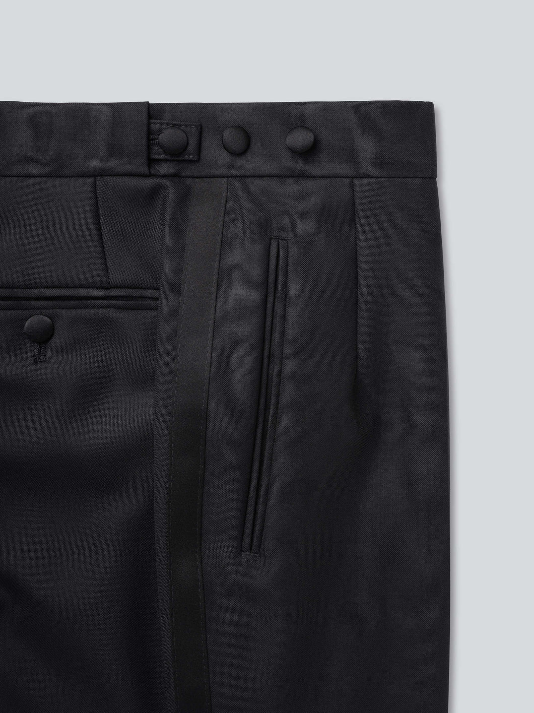 Black Dinner Suit Trousers