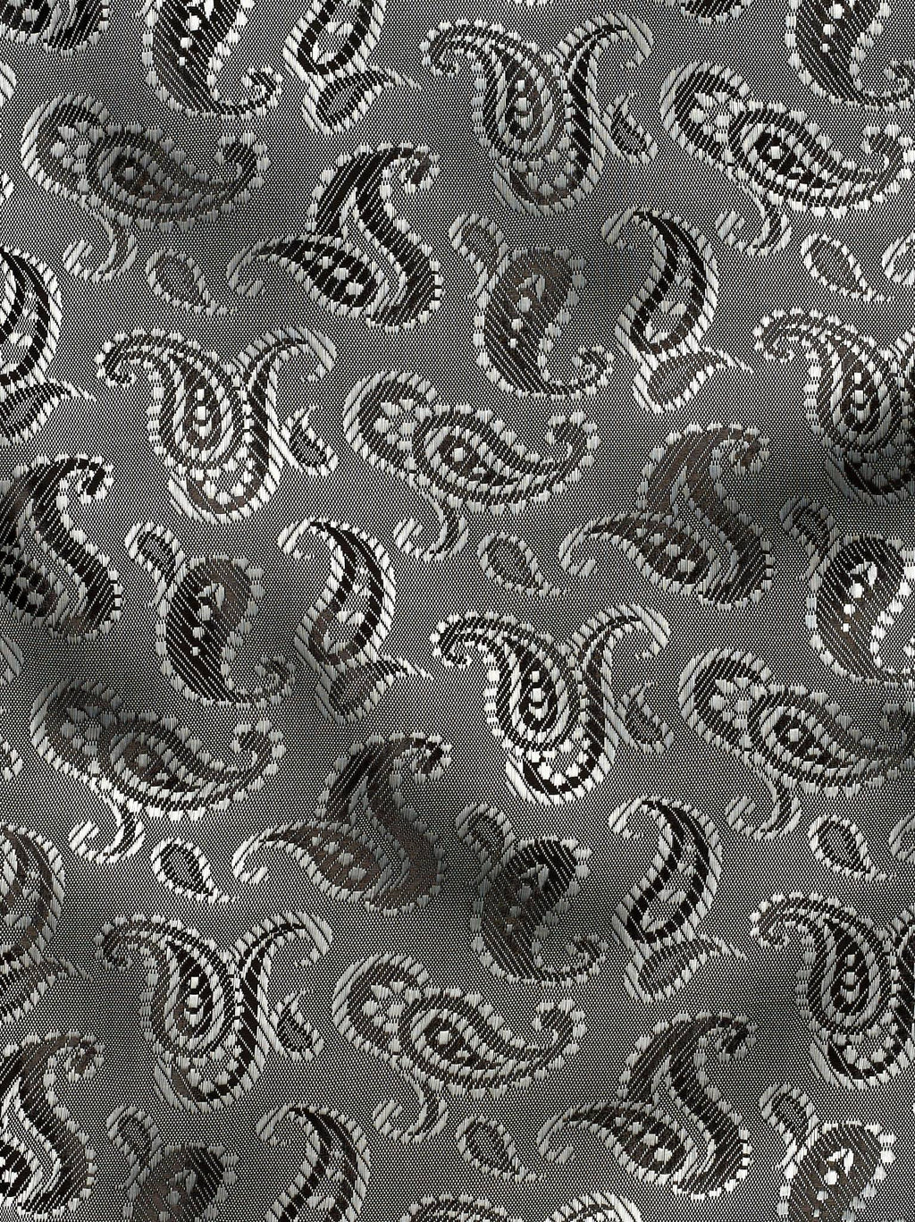 Black Herringbone Wool Dinner Suit