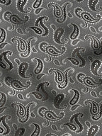 Black Herringbone Wool Dinner Suit