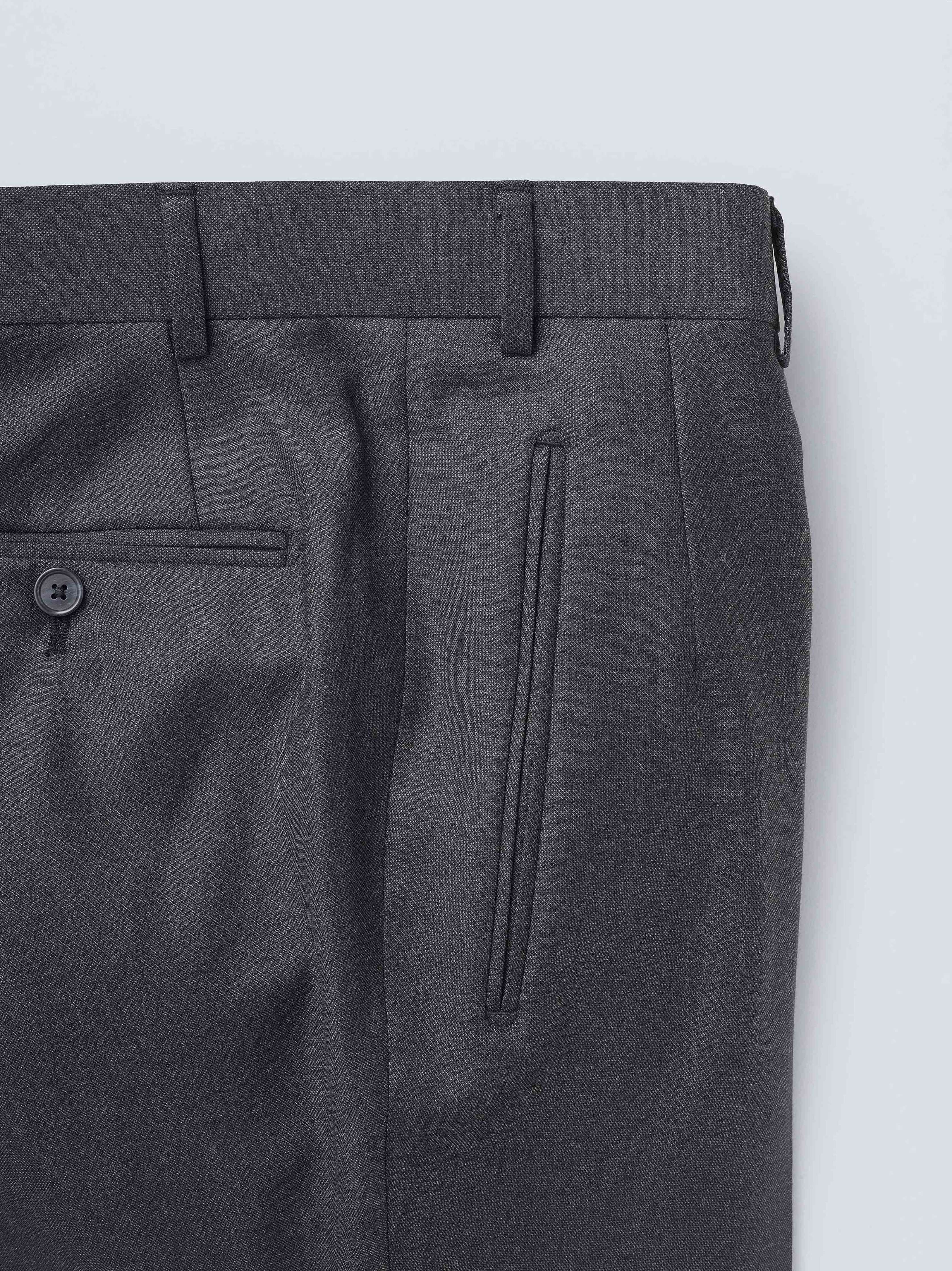 Charcoal Three Piece Tailored Suit