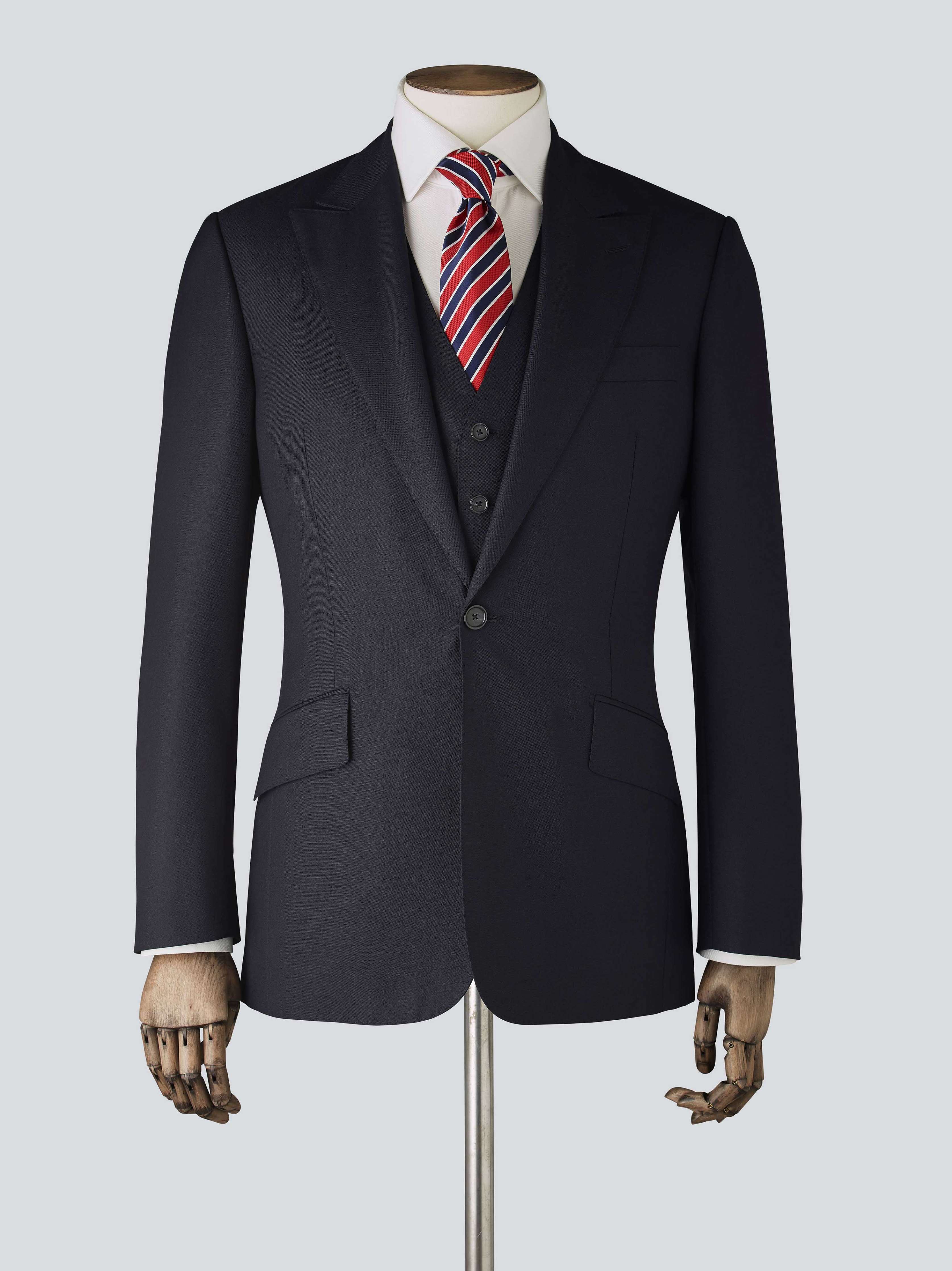 Midnight Blue Three Piece Suit