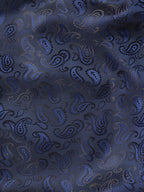 Electric Blue Three-Piece Italian Wool Tailored Suit