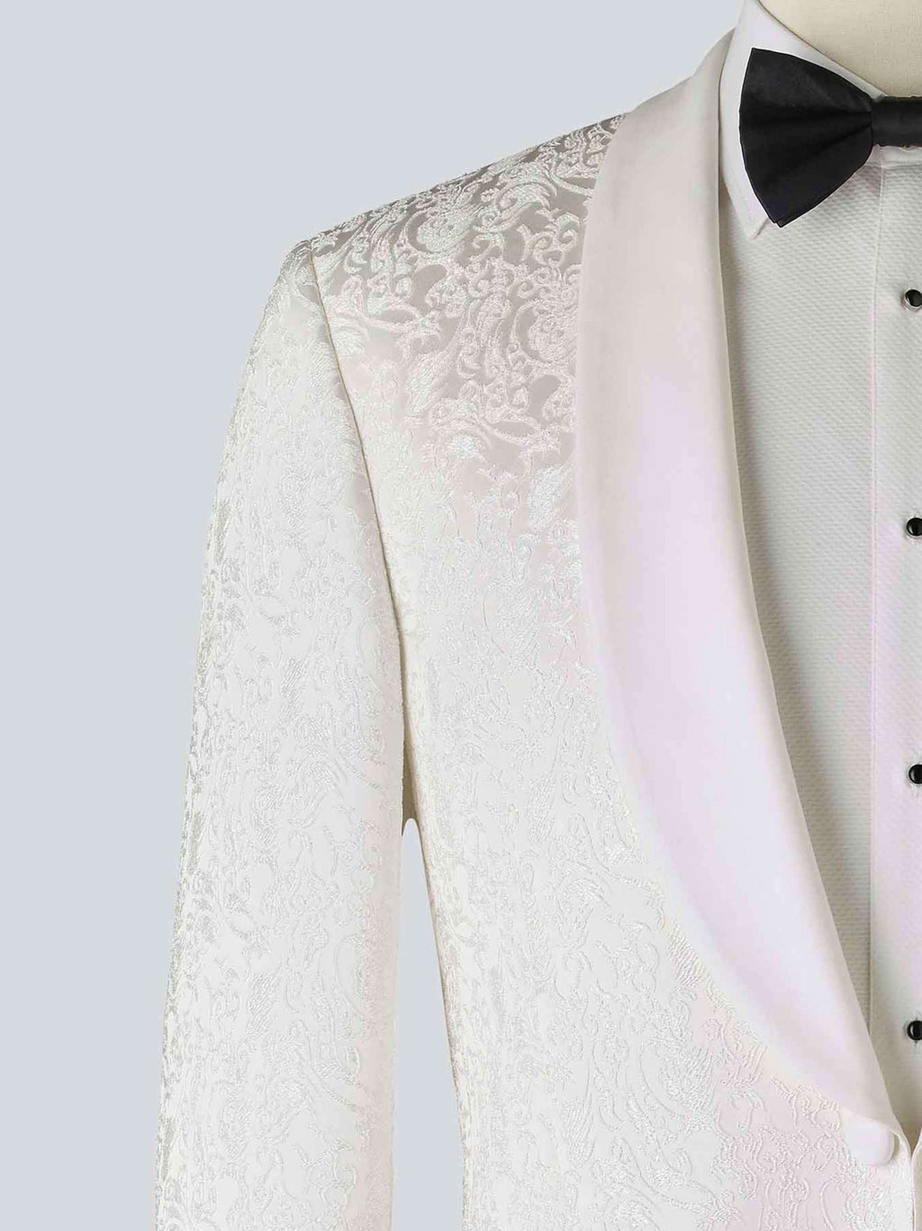 Paisley Jacquard Tailored Dinner Jacket